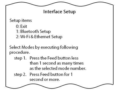 Interface Setup
